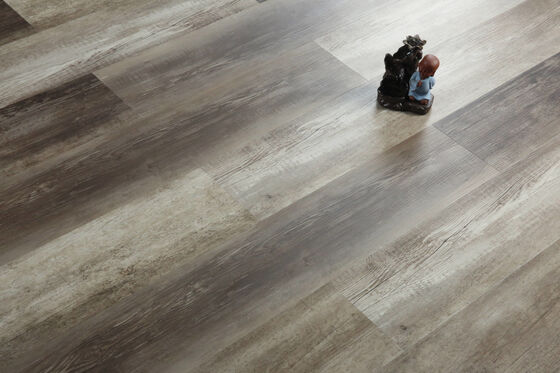 3mm Thickness Dry Back Vinyl Flooring With Embossed Surface Commercial Use