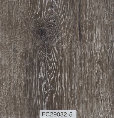 Wood Grain Pvc Plank Flooring , Residential 2mm Vinyl Plank Flooring