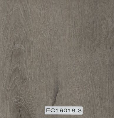 Wood Textured Vinyl Click System Flooring For School / Hotel 5mm Thickness