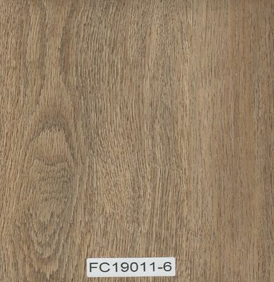 Anti - Corrosion Wood Look Vinyl Flooring With Wood / Marble / Carpet Texture