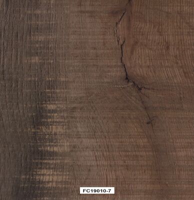 UV Coating Click PVC Vinyl WPC Flooring With Crystal Surface 7mm Thickness