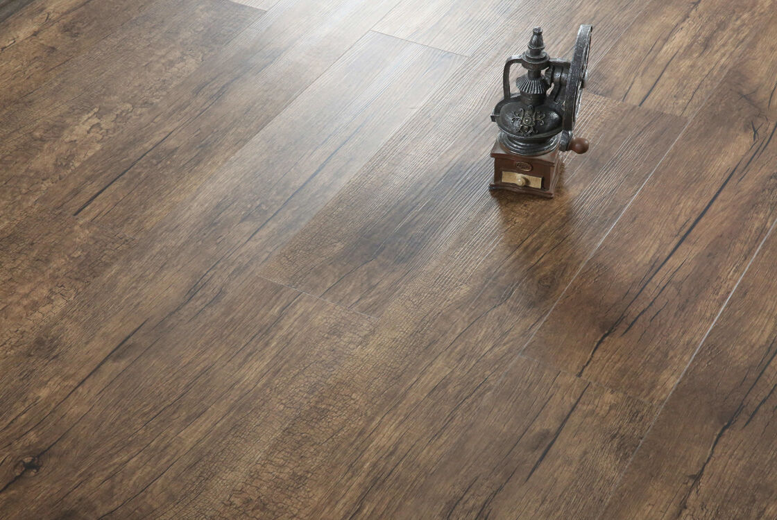 Wood Grain Pvc Plank Flooring , Residential 2mm Vinyl Plank Flooring