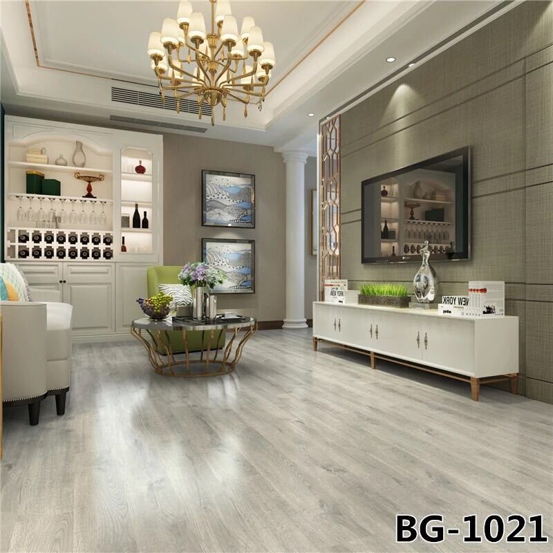 Crystal Surface Flexbile Esd Vinyl Flooring 3mm Thickness Anti - Scratch