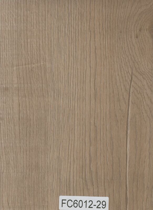 Wood Grain Self Stick Vinyl Flooring For Office Buildings , Pvc Vinyl Flooring