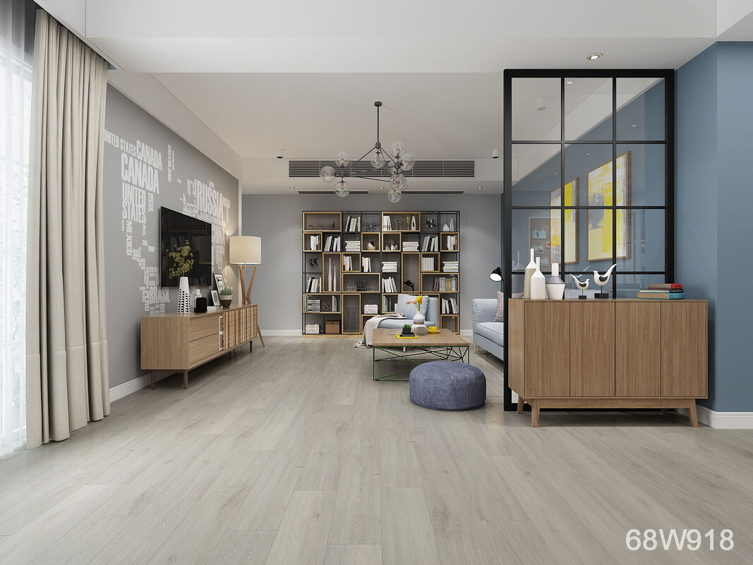 Wood / Marble Texture SPC Vinyl Flooring With PVC Virgin Material