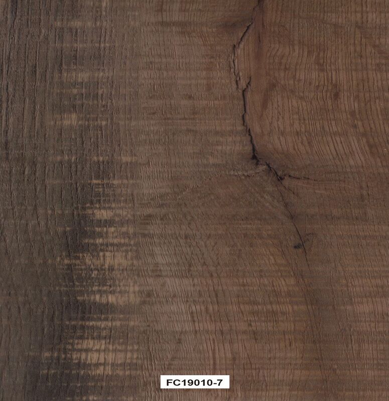 UV Coating Click PVC Vinyl WPC Flooring With Crystal Surface 7mm Thickness