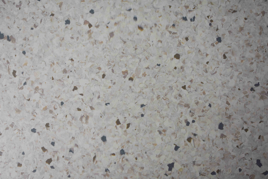 3mm Grey Color Homogeneous PVC Flooring Bacteria Resistance Long Service Life