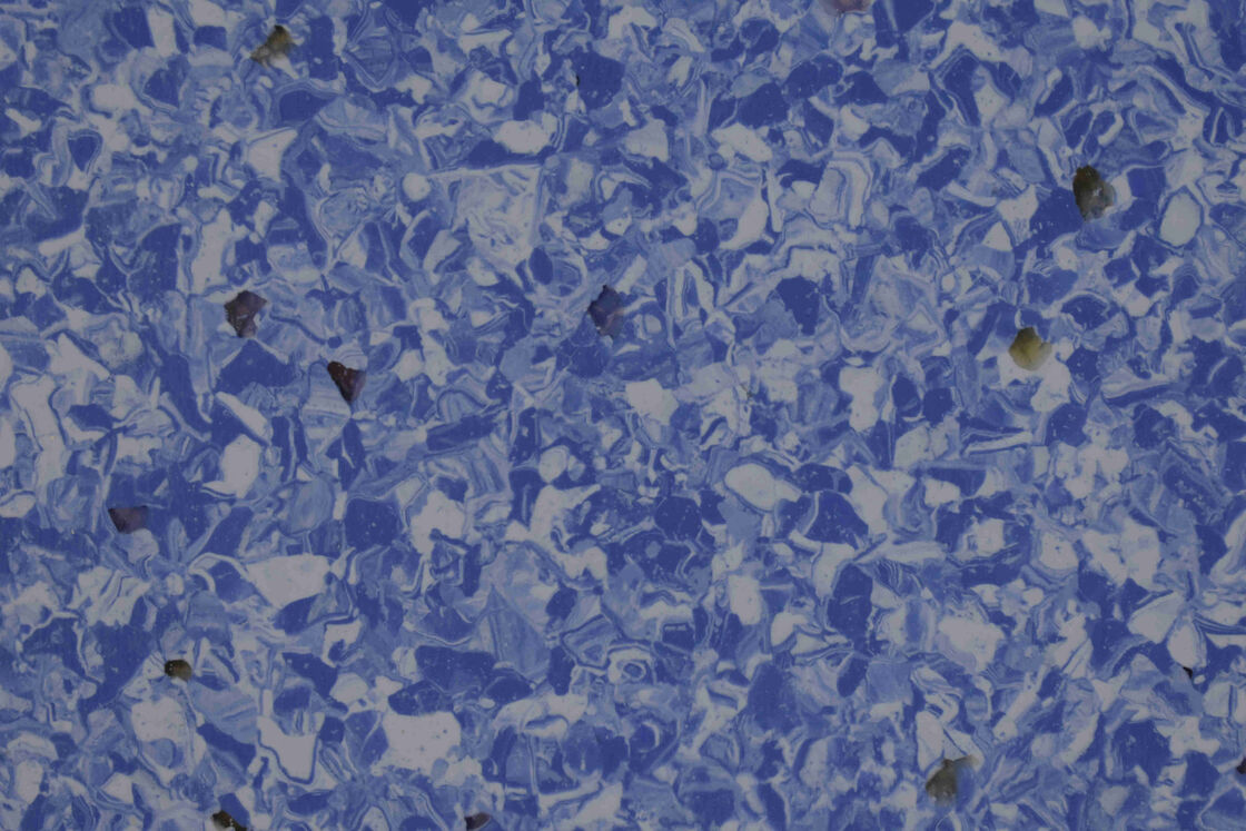 Thermal Resistance Homogeneous PVC Flooring Sheet Roll Anti Bacteria Non Slip