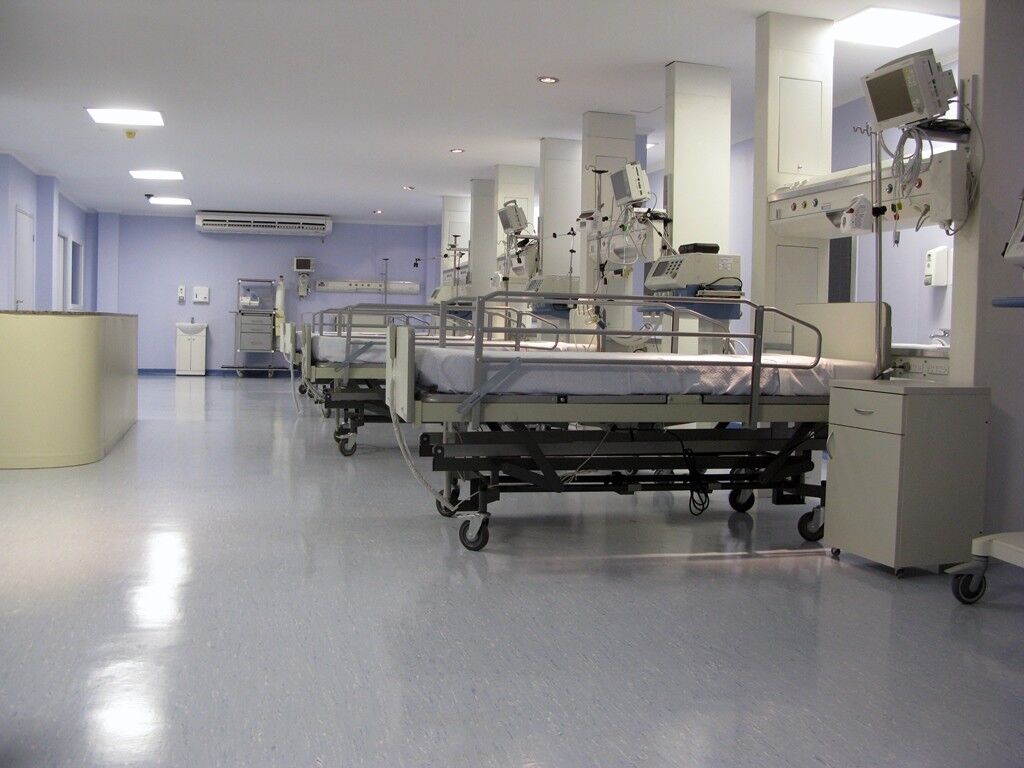 Non Slip 3mm Hospital PVC Flooring