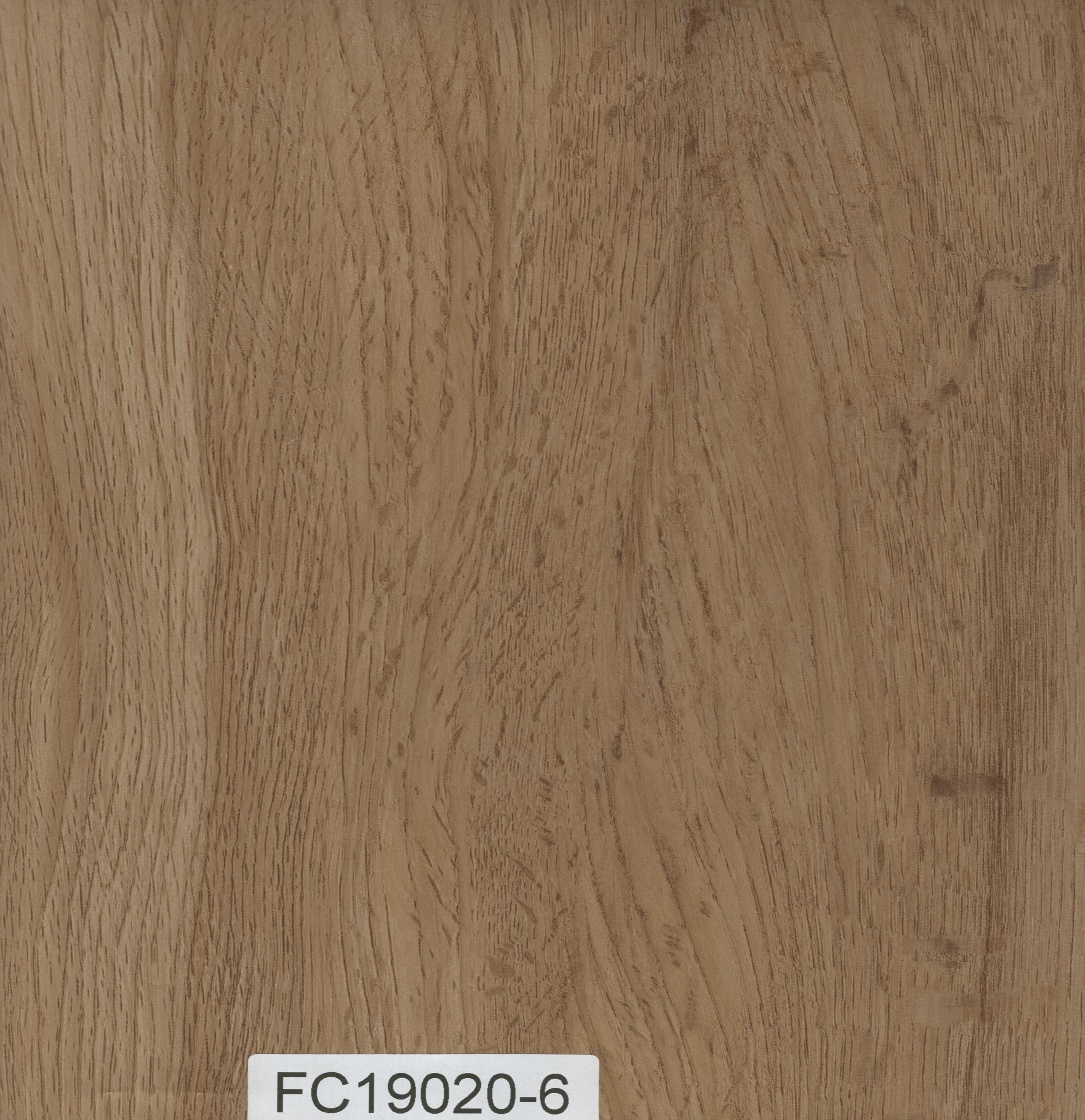 Plastic Wood Look Tile Flooring , UV Coating Glue Down Vinyl Plank Flooring
