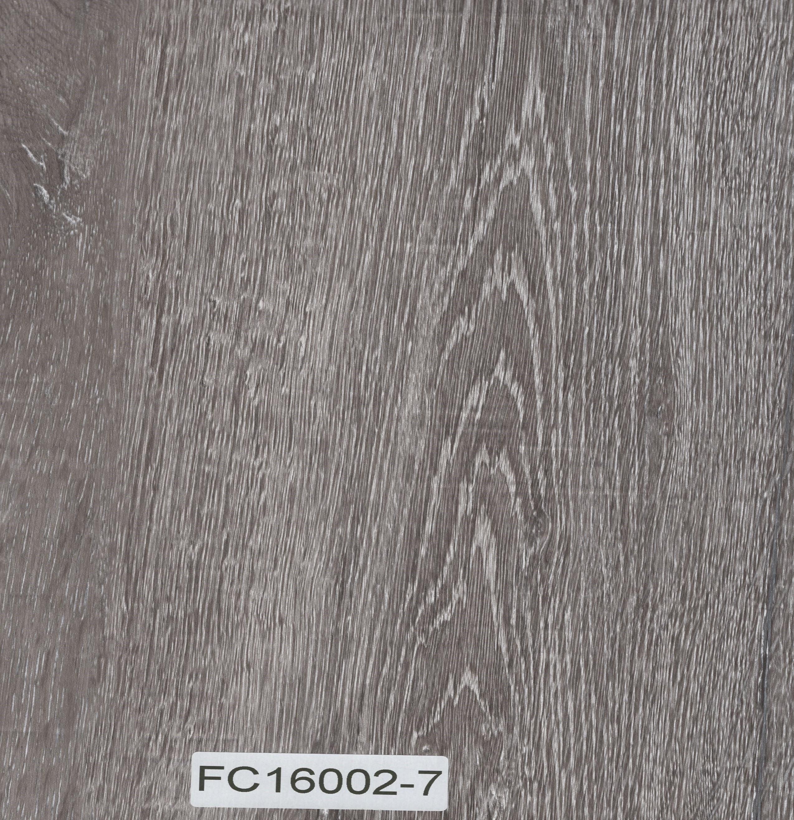 Embossed PVC Patterned Vinyl Flooring , UV Coating Wood Look Tile Flooring